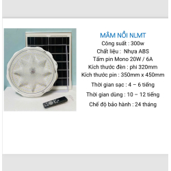 ỐP NỔI LED NĂNG LƯỢNG MẶT TRỜI SOLAR 300W  – SIÊU SÁNG, TIẾT KIỆM ĐIỆN