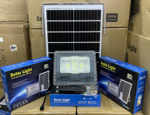 [NEW] Đèn pha nlmt vỏ xám báo pin 100W 200W 300W